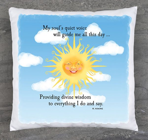 Childs Morning Affirmation Pillow