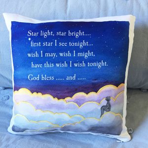 Childs Nighttime Prayer Pillow
